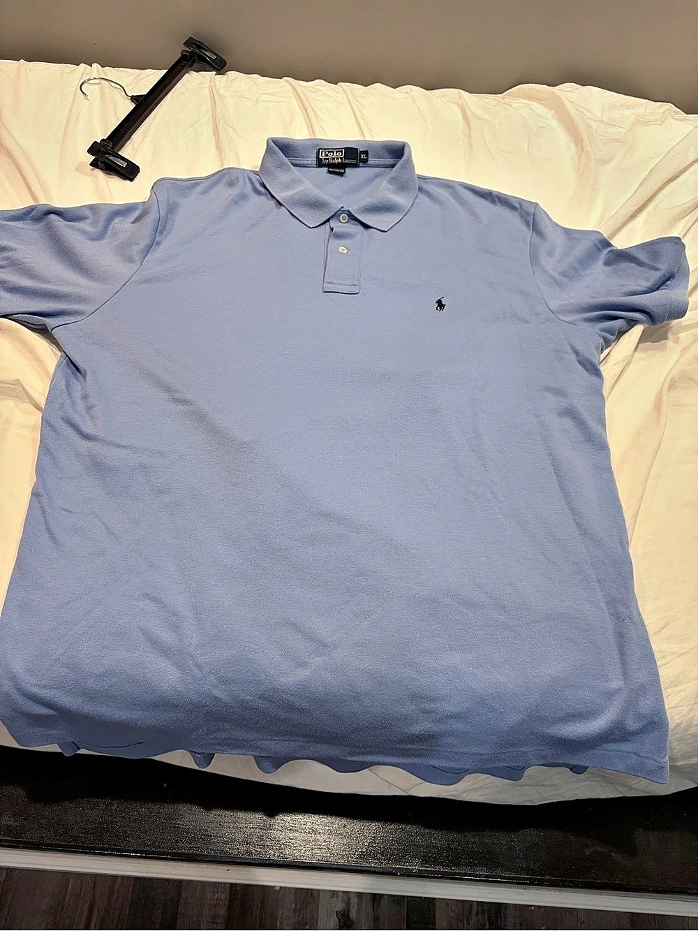 Polo Ralph Lauren Classic Fit Mesh Polo Shirt Blue XL